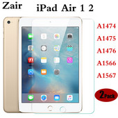 Tempered Film For iPad Air 1 2 2013 2014 9,7'' Full Coverage Screen Protector Glass for Apple iPad A1474 A1475 A1476 A1566 A1567