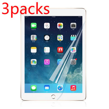 3PCS Soft Hydrogel Film For iPad Mini 6 Air 5 4 3 2 1 Screen Protectors Pro 11 10.5 10.2 7th 8th 9th PET HD Clear Film Tablet