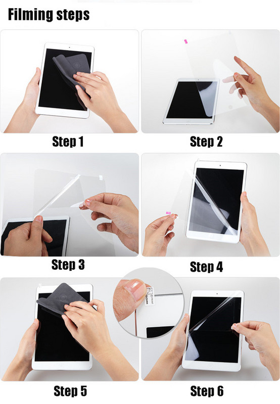 3 KOM Mekana hidrogel folija za iPad Mini 6 Air 5 4 3 2 1 Zaštitne folije za zaslon Pro 11 10.5 10.2 7. 8. 9. PET HD prozirna folija za tablete