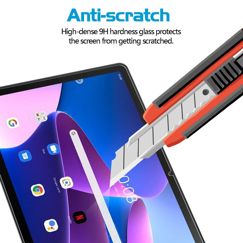 2p edzett üveg Lenovo Xiaoxin Pad 2022 10,6`` képernyővédő fólia TB-125FU TB128FU tablet védőfólia