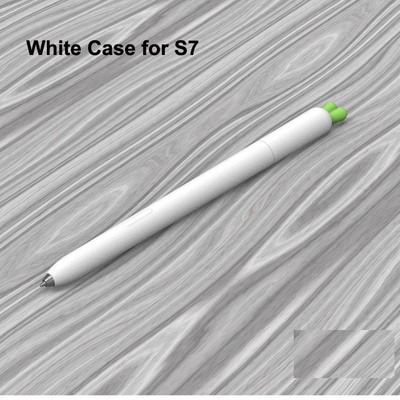 Sárgarépa Zöldségmodell Puha tok Szilikon burkolat Samsung Galaxy Tab S Pen S6 Lite S7 Tablet Stylus ceruzatartóhoz