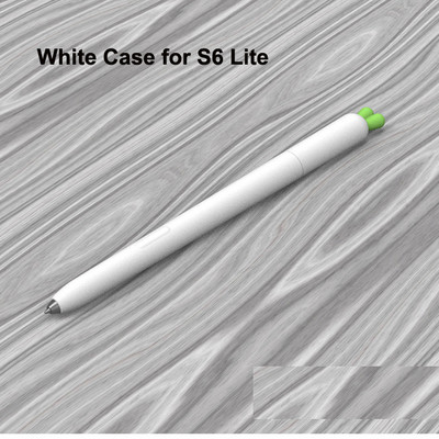 Sárgarépa Zöldségmodell Puha tok Szilikon burkolat Samsung Galaxy Tab S Pen S6 Lite S7 Tablet Stylus ceruzatartóhoz