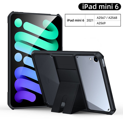 Átlátszó táblagép tok iPad Pro 11 2022 2020 Air 4/5 10.9 10. 10.2 7/8/9. 9.7 5/6 mini 45 6 Ultra vékony fedél állvánnyal