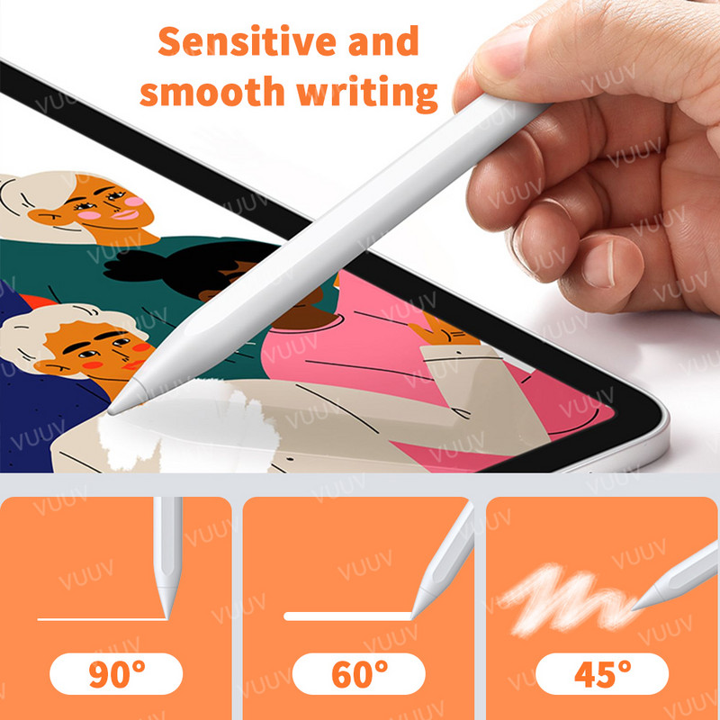 Tippek Apple Pencil 1. 2. generációhoz APPL CERUZAHOZ Kétrétegű 2B és HB Puha és kemény cserehegy Apple ceruzahegyhez