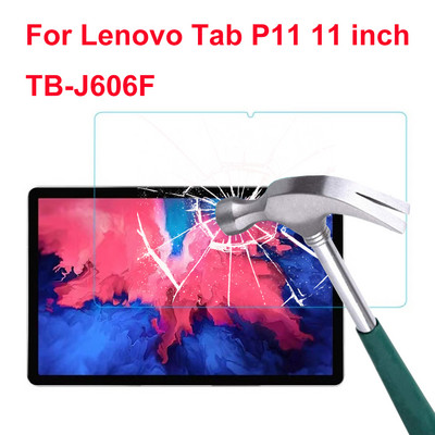 9H grūdinto stiklo membrana, skirta Lenovo Tab P11 Pro 11,5 TB-J706F ekrano apsaugai P11 11 colių TB-J606F planšetinio kompiuterio apsauginė plėvelė