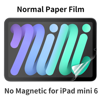 Protector de ecran cu hârtie magnetică Feel pentru iPad Pro 11 12.9 IPad Air 4 10.5 10.2 Mini 4 5 6 Film detașabil pentru tableta Apple Ipad