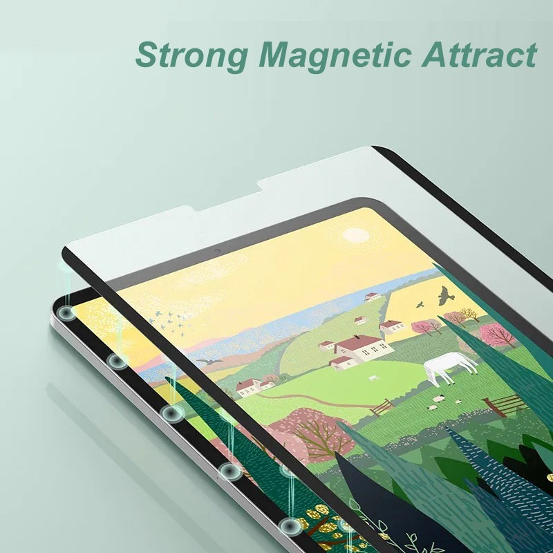 Protector de ecran cu hârtie magnetică Feel pentru iPad Pro 11 12.9 IPad Air 4 10.5 10.2 Mini 4 5 6 Film detașabil pentru tableta Apple Ipad