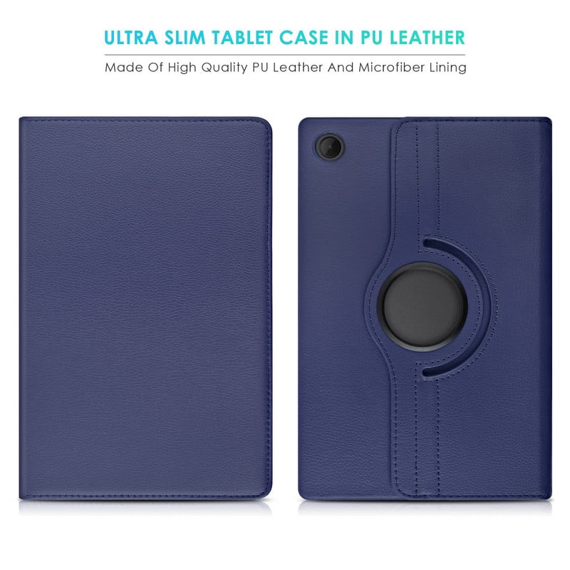 Torbica za Lenovo Tab M10 HD 10.1 (2. generacija) TB-X306X X306F M10 3. generacija TB328FU TB328XU PU kožna navlaka 360 rotirajuća torbica sa postoljem