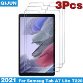 Samsung Galaxy Tab A7 Lite SM-T225 T220 8,7-tollise ekraaniga kriimustusvastase kaitsekile 9H kõvadusega tahvelarvutile, karastatud klaas 2021