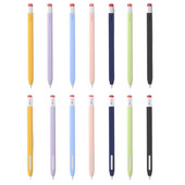 Za Apple Pencil 1 2 Case Silikonski Stylus Pen Cover Zaštitna torbica Neklizajuća Anti-Fall Pencil Skin Za Apple pernica