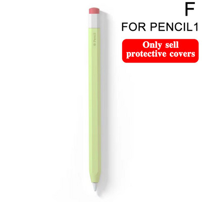 Za Apple Pencil 1 2 Case Silikonski Stylus Pen Cover Zaštitna torbica Neklizajuća Anti-Fall Pencil Skin Za Apple pernica