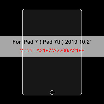 9H HD grūdinto stiklo plėvelė, skirta iPad Air 4 3 2 1 Mini 5 6 ekrano apsauga, skirta ipad Pro 11 10,9 9,7 10,2 9 8 7-oji apsauginė plėvelė
