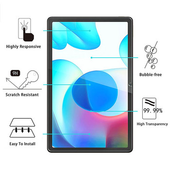 Закалено стъкло за протектор на екрана Realme Pad 10.4 RealmePad 2021 10,4-инчов прозрачен филм Guard Protection Tablet Закалено стъкло
