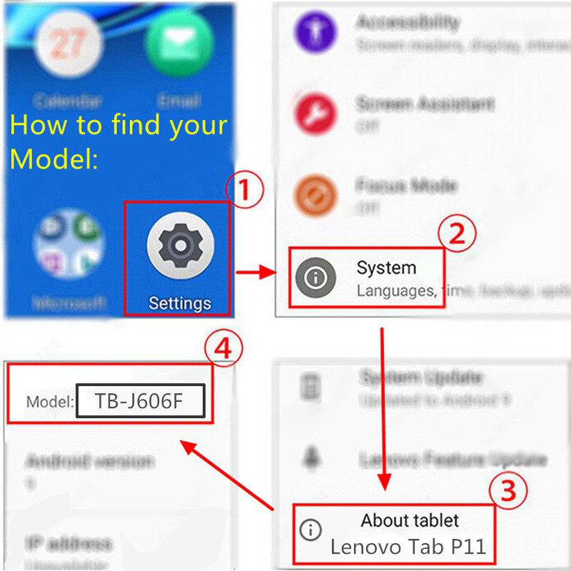 Xiaoxin Pad 2022 magnetinis dėklas, skirtas Lenovo Xiaoxin Tab P11 TB-J606F/N/L P11 Plus J616F dangtelis P11 Pro J706F J716 Auto Wake Coque