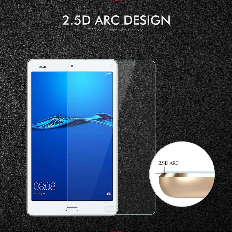 Rūdīts stikls priekš Huawei Mediapad M5 Lite 10 planšetdatora ekrāna aizsargs Rūdīta stikla plēve priekš Mediapad M5 Lite BAH2-W19/W09/L09