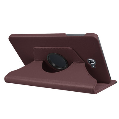 360 besisukantis dėklas Naujas, skirtas Samsung Galaxy Tab A 10.1 2016 Case T580 T585 SM-T580 SM-T585 stovo dangtelis PU odinis planšetinio kompiuterio dėklas