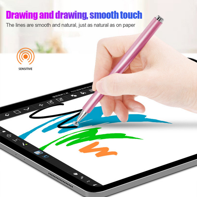 Stylus olovka s gradijentnom bojom za IPhone IPad Ugrađeni zamjenjivi usisni vrh Prozirni disk Kapacitivna olovka Magnetski dodirni zaslon
