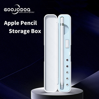 За калъф Apple pencil 2 За Apple Pencil 1nd Gen Storage Box touch tablet pen Аксесоари Преносим калъф за пътуване с твърда корица