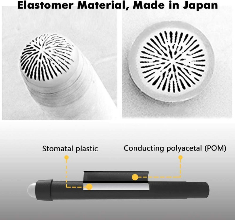 Uogic tollhegyek cserekészlete (3 csomag, eredeti hegyek) a Microsoft Surface Pro 2017 tollhoz (Surface Pro 5), Surface Pro 4