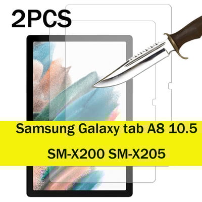 2GAB stikla ekrāna aizsargplēve Samsung galaxy tab A A8 A7 lite 7,0 8,0 8,7 9,7 10,1 10,4 10,5 S1 S2 S3 S4 S5E S6 lite S7 plēve