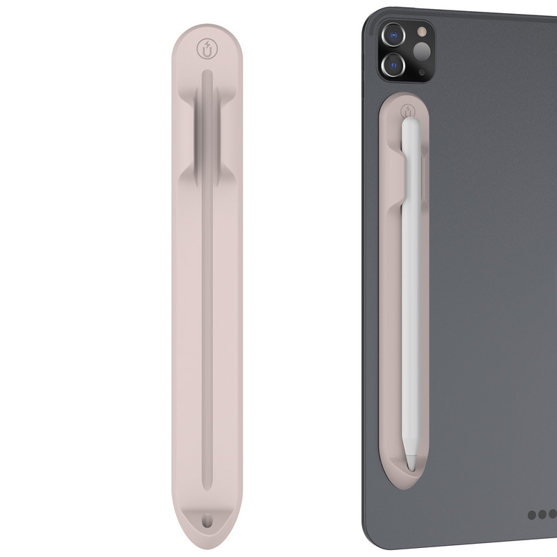 Silikona futrālis zīmuļa nūjas turētājam zīmulim 1 2 Gen vāciņš planšetdatora skārienpildspalvas slots Aizsargmaisiņa maisiņi Uzmavu futrāļa turētājs