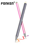 Stilo FONKEN pentru ecran tactil 2-în-1 stilou atins pentru telefon, tabletă, vârf vizibil, creion de desen pentru laptop Samsung Android Pen