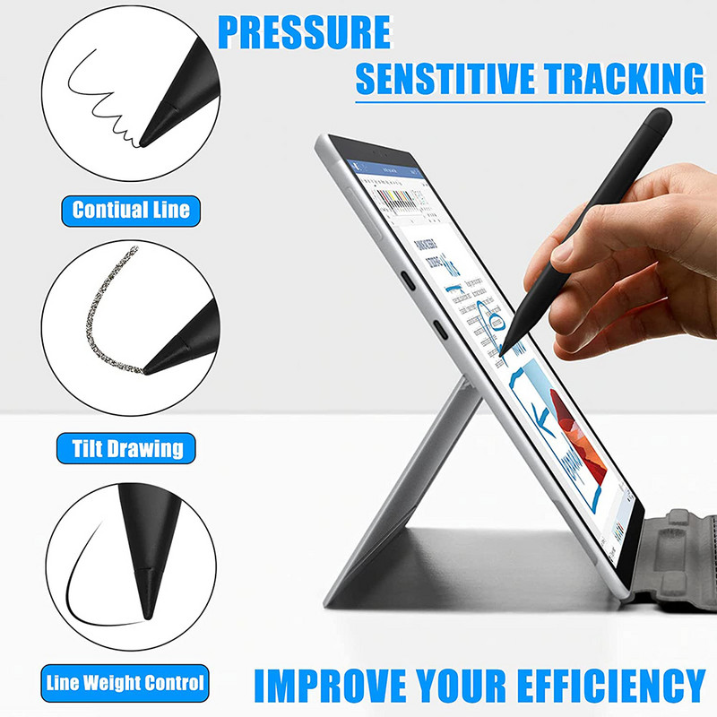 1 poros rašiklio galiukų rašiklio antgalių keitimo rinkinys, skirtas „Microsoft Surface Slim Pen“