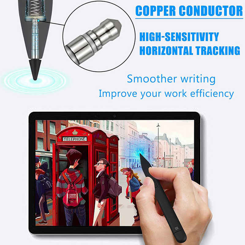 1 poros rašiklio galiukų rašiklio antgalių keitimo rinkinys, skirtas „Microsoft Surface Slim Pen“