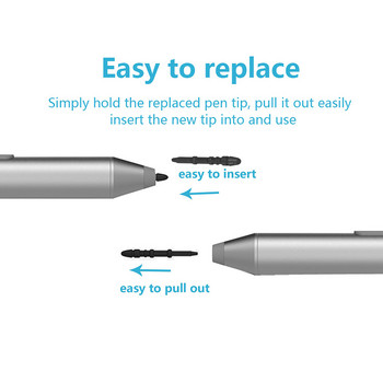 3 бр. Магнитна високочувствителна оригинална писалка, заместител на издръжлив комплект Touch Stylus Pen, накрайници за Microsoft Surface Pro 3 Pro3