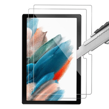 2 пакета протектор за екран на таблет за Samsung Galaxy Tab A8 10,5-инчов защитен 2022 SM-X200 X205 филм от закалено стъкло против надраскване