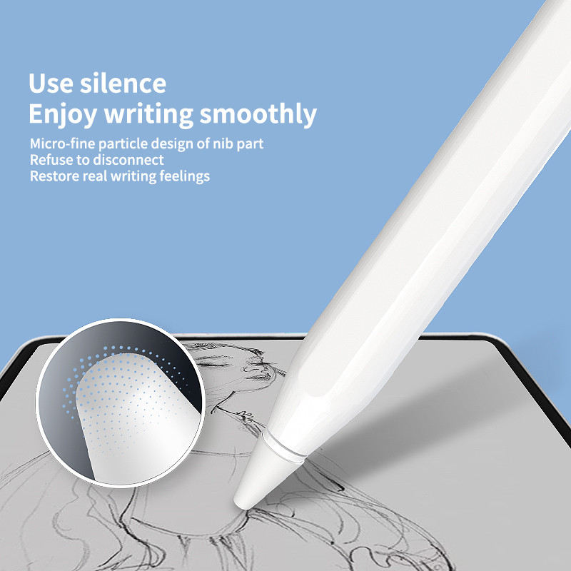 8Pcs silikonska zamjenska futrola za pero, zaštitni poklopac za vrh, za Apple Pencil 1 2 univerzalna futrola za olovku za zaslon osjetljiv na dodir 2018 2020