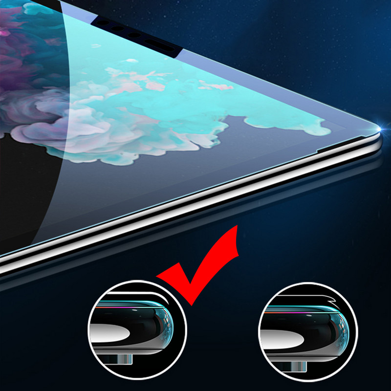 Planšetinio kompiuterio stiklas skirtas Microsoft Surface Pro 4 5 6 7 Grūdinta plėvelė Viskas įskaičiuota ekrano apsauga kietėjanti, atspari įtrūkimams 2 vnt.