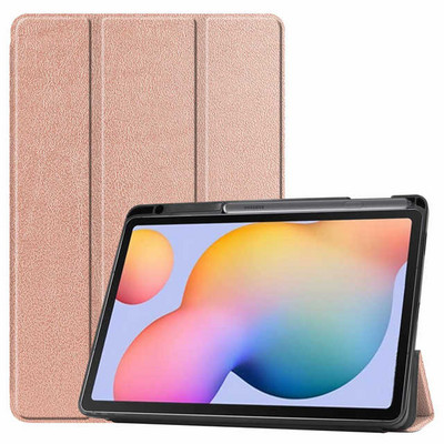 Torbica za Samsung Galaxy Tab S6 Lite 10.4 2022 2020 SM-P610/P613/P615/P619 Mekana silikonska maska za pametni tablet s držačem za olovke