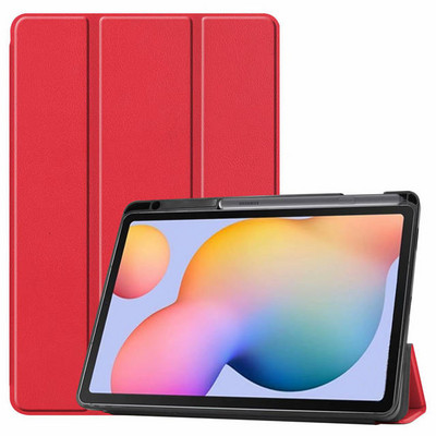 Torbica za Samsung Galaxy Tab S6 Lite 10.4 2022 2020 SM-P610/P613/P615/P619 Mekana silikonska maska za pametni tablet s držačem za olovke