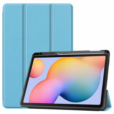 Torbica za Samsung Galaxy Tab S6 Lite 10.4 2022 2020 SM-P610/P613/P615/P619 Mekana silikonska maska za pametni tablet s držačem za olovke