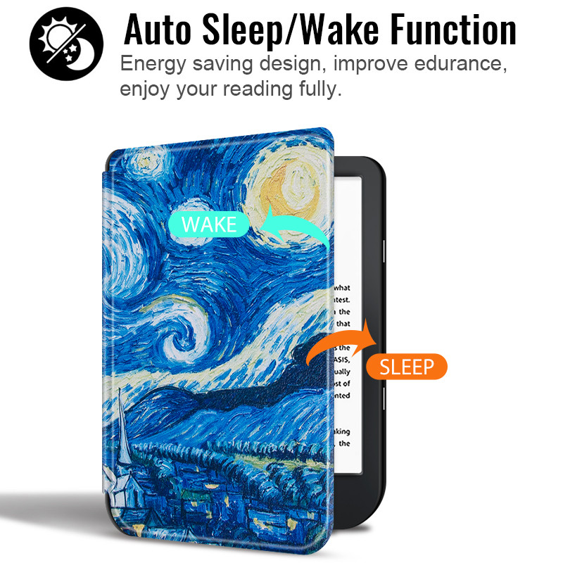 Torbica za Kobo Nia Ereader Funda Cover Lagana automatska navlaka za spavanje Ereader Zaštitna kapa za Kobo Ereader