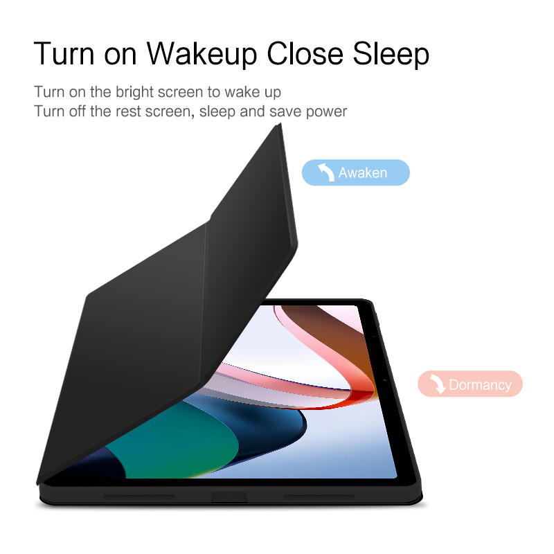 Θήκη για Xiaomi Redmi Pad 10,61" 2022 Εξαιρετικά λεπτή προστατευτική θήκη για RedMi Pad 10,6 ιντσών με κέλυφος Auto Wake UP PU