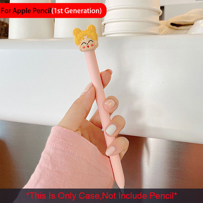 Aranyos Kawaii Cat Claw védőborítás Apple Pencil 1 2 generációs kupak hüvelyes táblagéphez érintőképernyős toll szilikon tokvédője