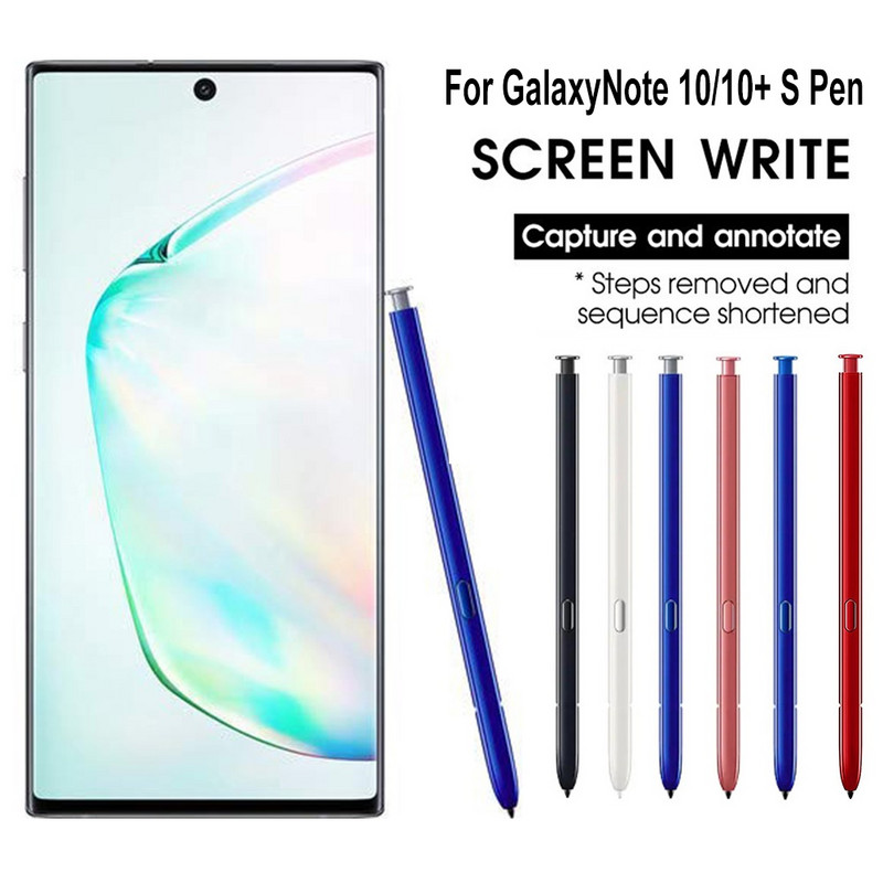 Kapacitív stylus toll Samsung Galaxy Note 10/10 Plus/N960/N965 kapacitív rezisztív okostelefon ceruzához