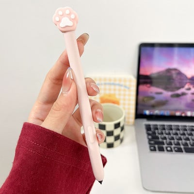 Kawaii slatke mekane silikonske maske za Samsung S6 Lite S7 S8 S7+ S8+ Tablet Touch Pen Stylus Cover Anti-fall Zaštitna torbica
