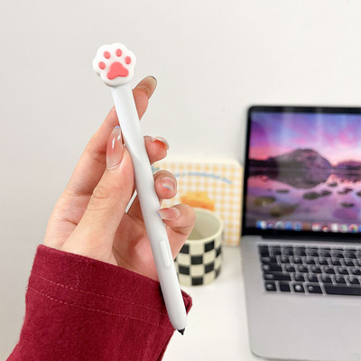 Kawaii slatke mekane silikonske maske za Samsung S6 Lite S7 S8 S7+ S8+ Tablet Touch Pen Stylus Cover Anti-fall Zaštitna torbica