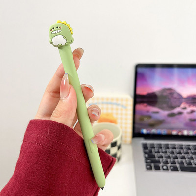 Kawaii slatke mekane silikonske maske za Samsung S6 Lite S7 S8 S7+ S8+ Tablet Touch Pen Stylus Cover Anti-fall Zaštitna torbica