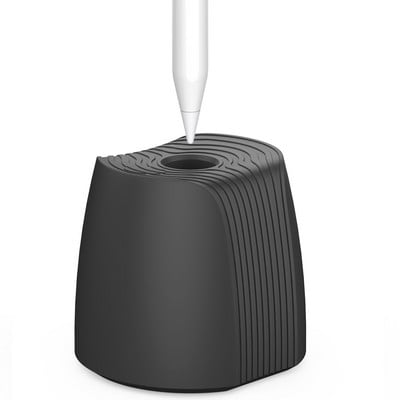 Pentru Apple Pencil 1/2 Suport din silicon Suport încărcător Stație de încărcare stilou portabil Adaptor Dock Bază anti-alunecare Accesorii pentru tablete