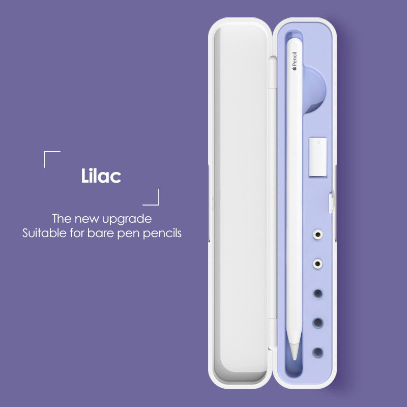 Hordozható Apple Pencil tárolódoboz, alkalmas iPad táblagéphez, érintőtollhoz, ceruzához, védőburkolathoz, elvesztésre