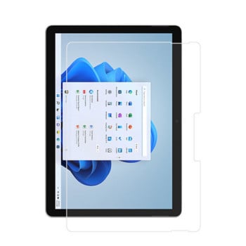 9H закалено стъклено протектор за екран за Microsoft Surface Go 3 2021 10,5-инчов таблет Go3 HD прозрачно фолио без балончета, устойчиво на надраскване
