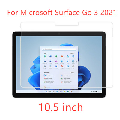 Προστατευτικό οθόνης 9H από σκληρυμένο γυαλί για το Microsoft Surface Go 3 2021 10,5 ιντσών Go3 Tablet Bubble χωρίς γρατσουνιές, καθαρό φιλμ HD