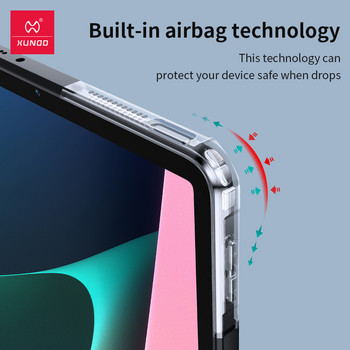 Για τη θήκη Mi Pad 6, το Xundd αντικραδασμικό κάλυμμα tablet για το Xiaomi Pad 5 6 Pro Case Διαφανές προφυλακτήρας Fashion Protector Funda
