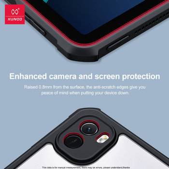 Για τη θήκη Mi Pad 6, το Xundd αντικραδασμικό κάλυμμα tablet για το Xiaomi Pad 5 6 Pro Case Διαφανές προφυλακτήρας Fashion Protector Funda