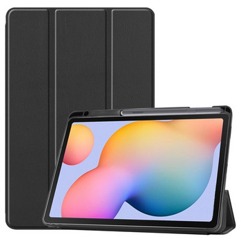 Για Samsung Galaxy Tab S6 Lite Θήκη P610 P615 10,4 ιντσών με θήκη για μολύβι Τριδιπλωμένη θήκη Κέλυφος tablet για Tab S6 Lite 2022