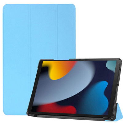 Funda ipad 10.2 2021 tok PU bőr, háromszoros ebook tok iPad 9 készülékhez 10.2 tok táblagépek hüvely iPad 9. generációs állvány borító